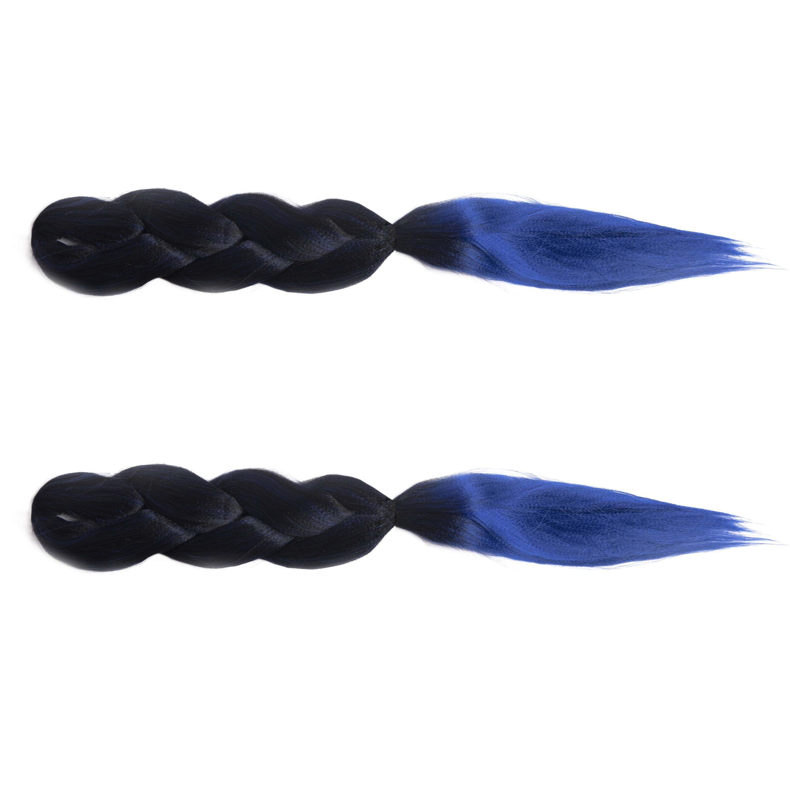 Black Blue – Kanekalon Braiding Hair