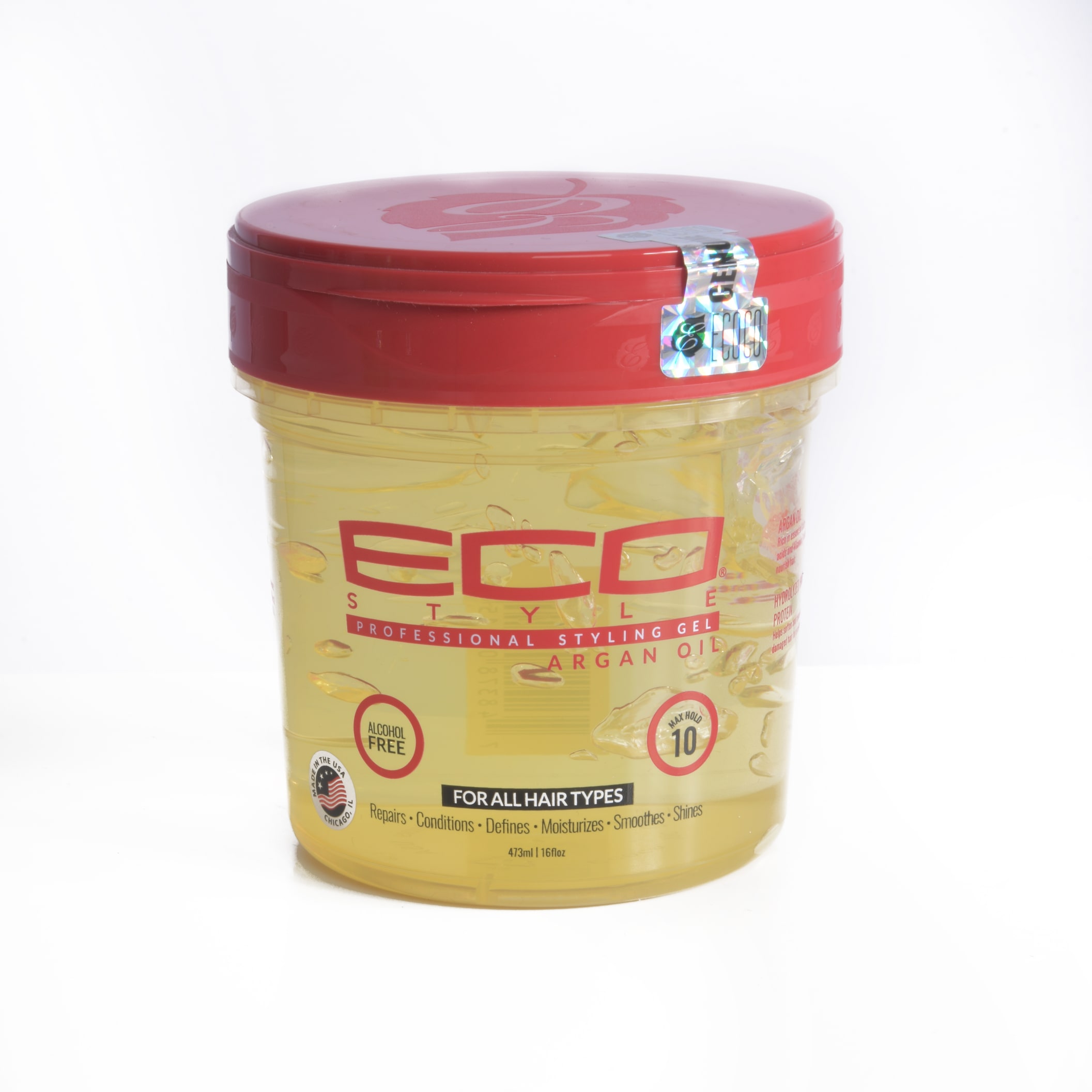 Eco Style Hair Gel Argan Oil | 473 ml
