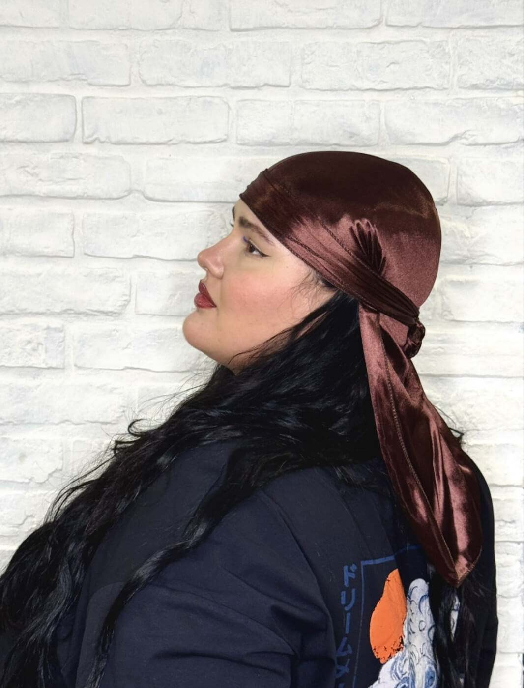 Dark brown durag