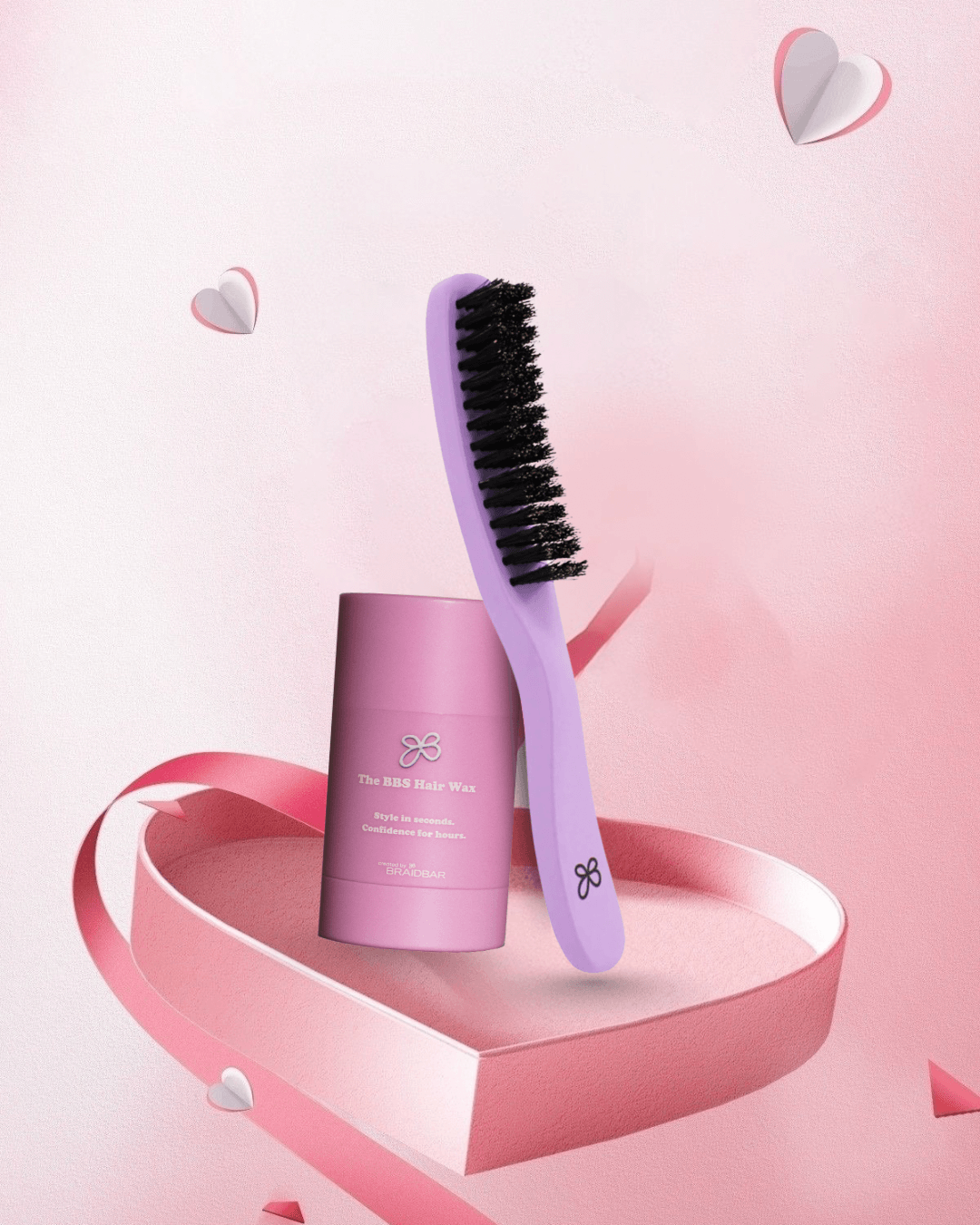 BUNDLE | Bristle Brush & Hair Wax