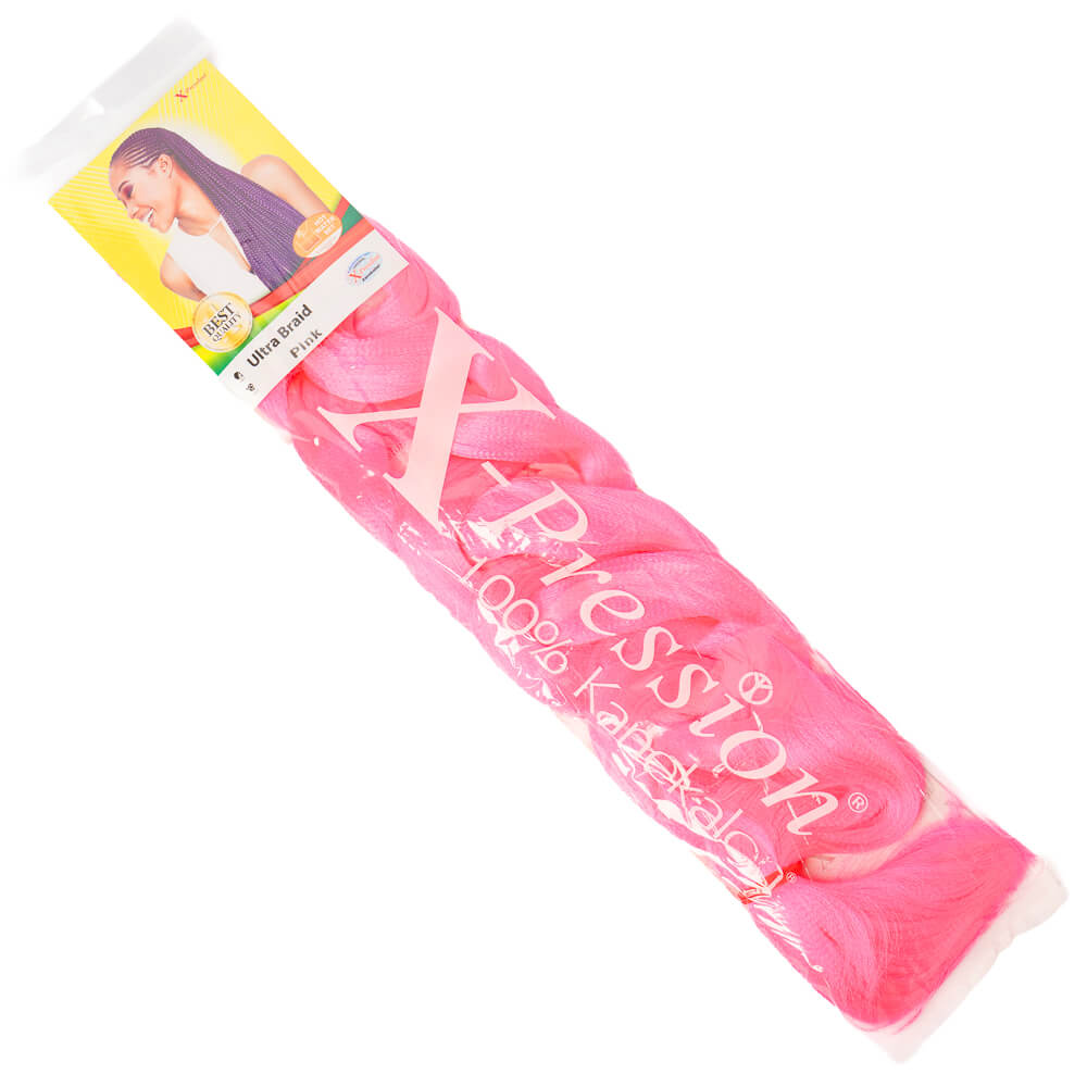 X-Pression Ultra Braid Hair – Pink